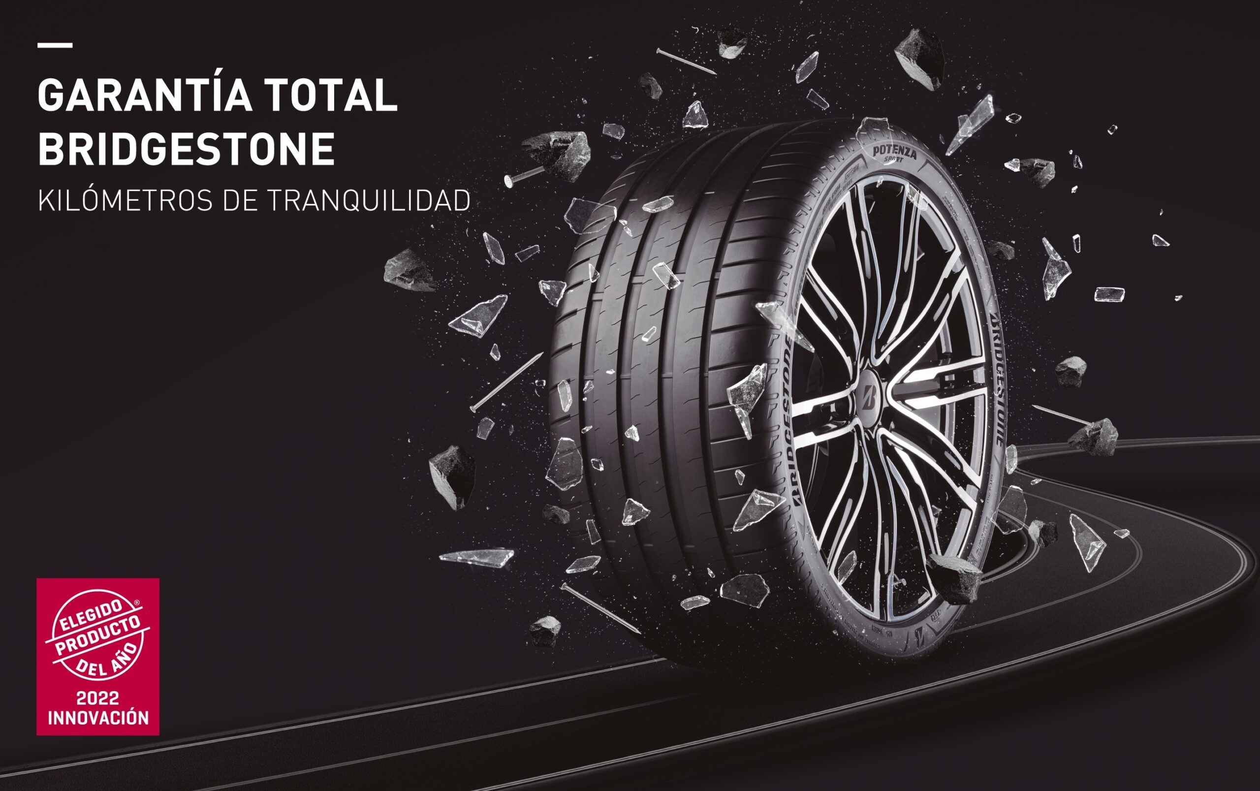 Bridgestone Garantía Total elegido como Producto del Año 2022 por los consumidores